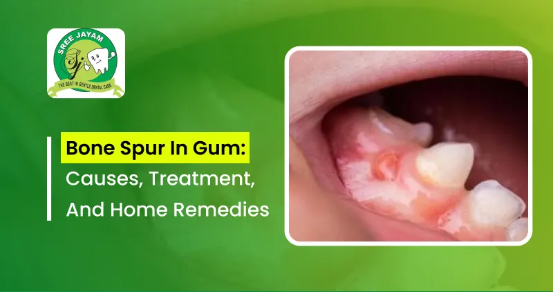 gum bone spur pictures